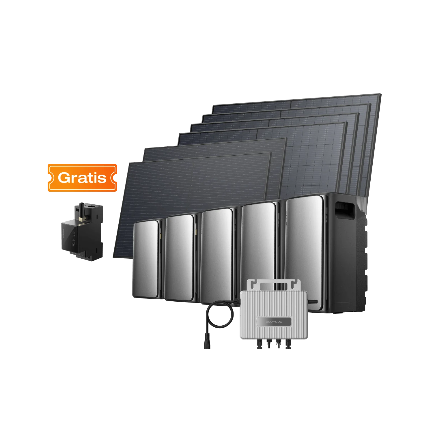 EcoFlow STREAM Serie Premium Set (2 980 Wp)